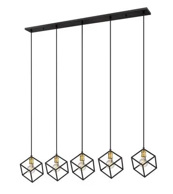 Five Light Linear Chandelier8954885