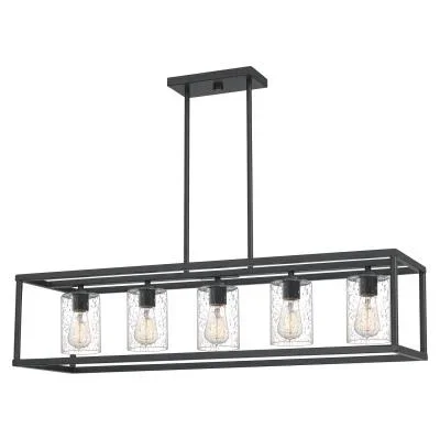 Five Light Linear Chandelier9375402