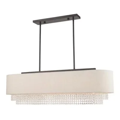Five Light Linear Chandelier988859