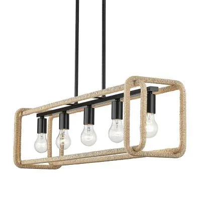 Five Light Linear Pendant8691897