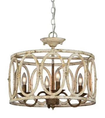 Five Light Semi-Flush/Convertible2208241