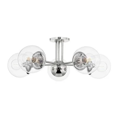 Five Light Semi Flush Mount2217286