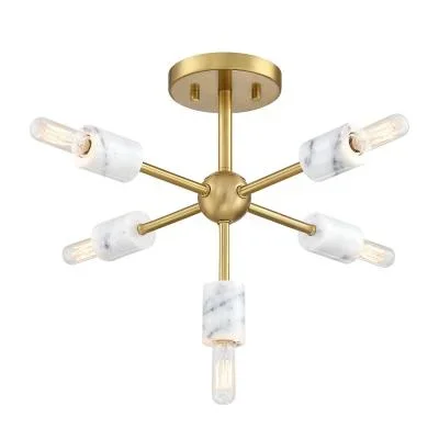 Five Light Semi Flush Mount9587709