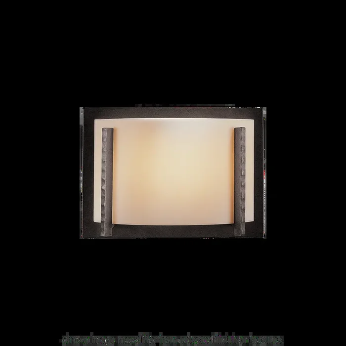 Forged Vertical Bars Sconce – White