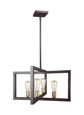 Four Light Chandelier087312