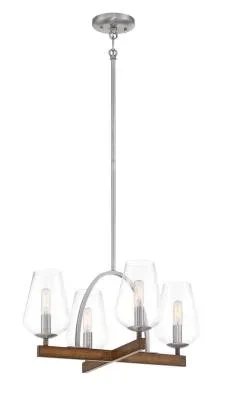 Four Light Convetible Chandelier / Semi Flush4237649