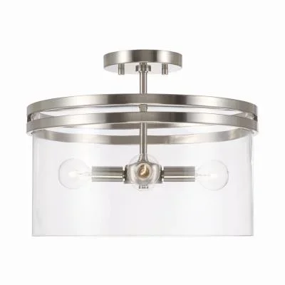 Four Light Dual Mount Semi Flush/Pendant9678723