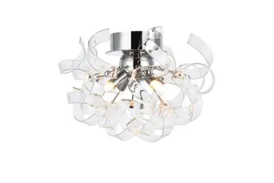 Four Light Flush Mount/ Wall Sconce075288
