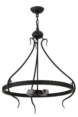 Four Light Inverted Pendant Hardware004275