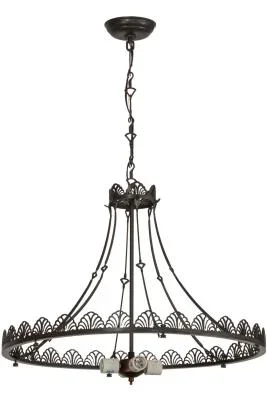 Four Light Inverted Pendant Hardware221444