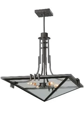 Four Light Inverted Pendant003764