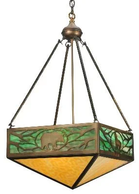 Four Light Inverted Pendant028510