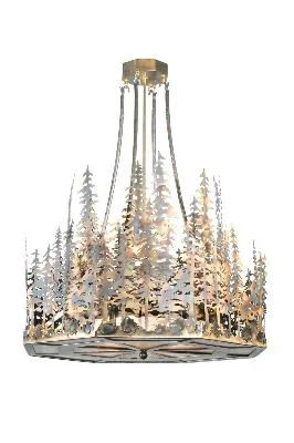 Four Light Inverted Pendant353241