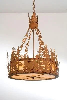 Four Light Inverted Pendant653309