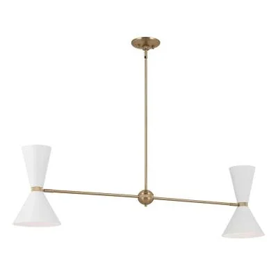 Four Light Linear Chandelier2651455