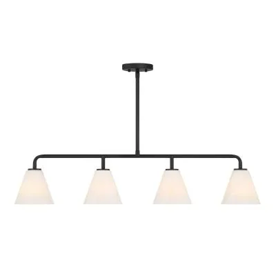 Four Light Linear Chandelier6704310