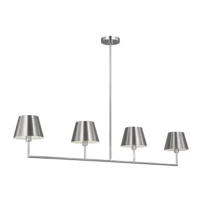 Four Light Linear Chandelier8257093