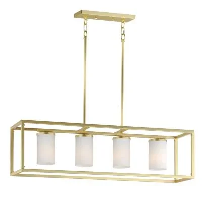 Four Light Linear Pendant8183590