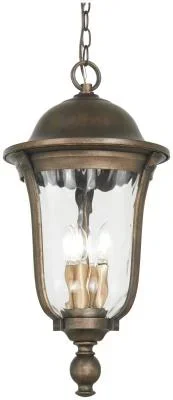 Four Light Outdoor Chain Hung6600986
