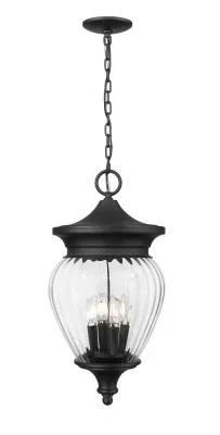 Four Light Outdoor Chain Mount Ceiling Fixture2905628