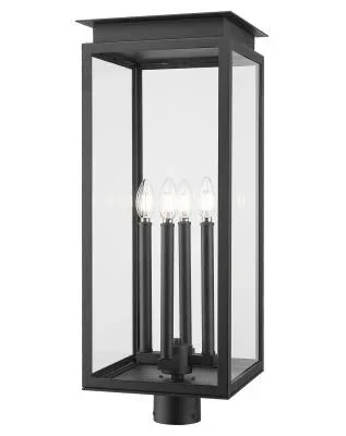 Four Light Outdoor Post Mount Fixture4891261