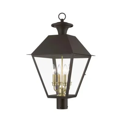 Four Light Outdoor Post Top Lantern3707317