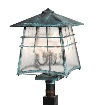 Four Light Post Mount8949859