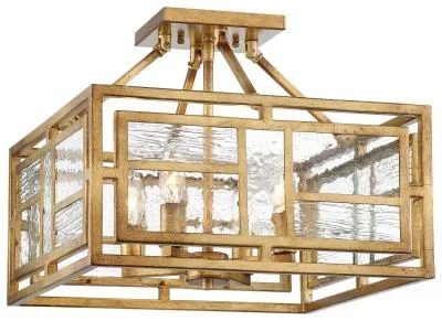 Four Light Semi Flush Mount034605