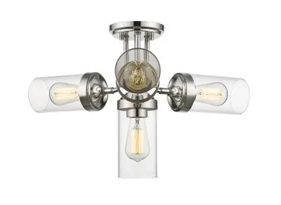 Four Light Semi Flush Mount130999