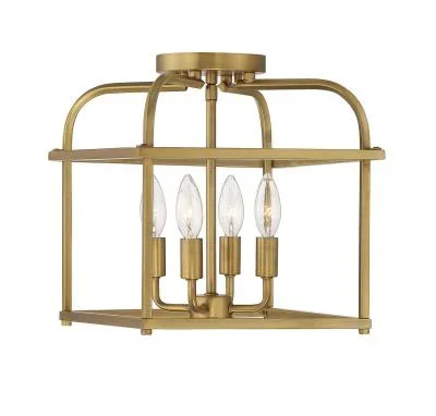 Four Light Semi-Flush Mount2223835