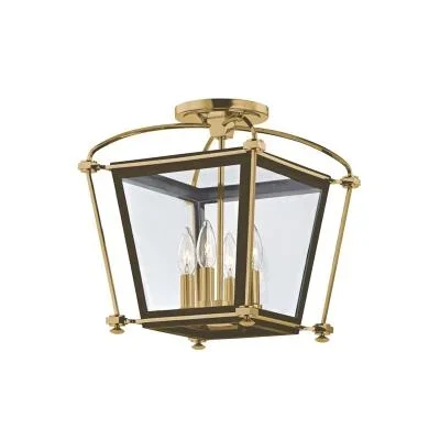 Four Light Semi Flush Mount250286