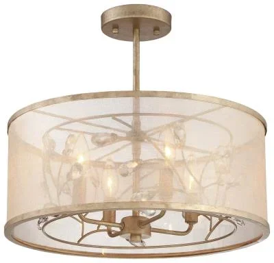 Four Light Semi Flush Mount312964