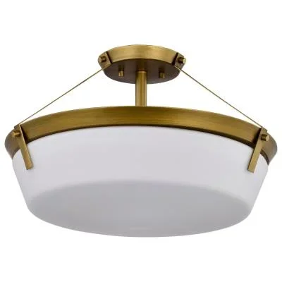 Four Light Semi Flush Mount3820311