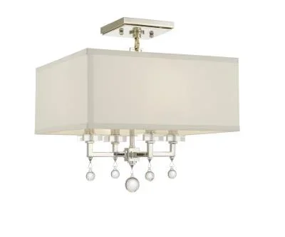 Four Light Semi Flush Mount448577