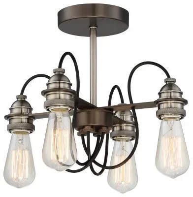Four Light Semi Flush Mount577014