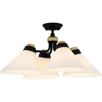 Four Light Semi Flush Mount6141823