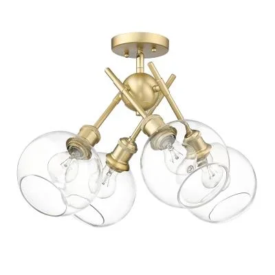 Four Light Semi-Flush Mount6463134