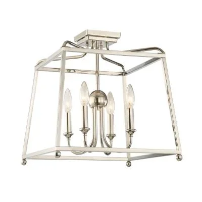 Four Light Semi Flush Mount713500