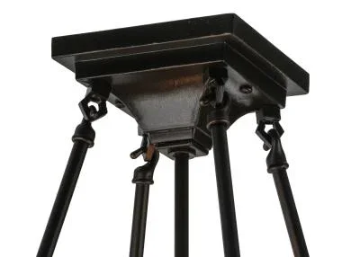 Four Light Semi-Flushmount Hardware033855