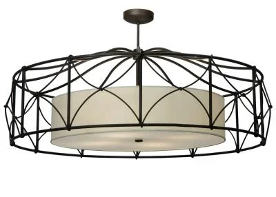 Four Light Semi-Flushmount004662