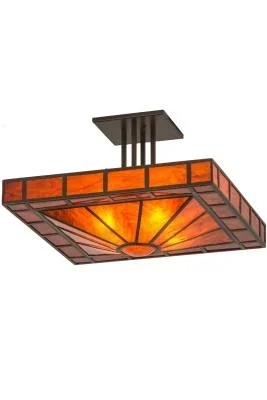 Four Light Semi-Flushmount035102