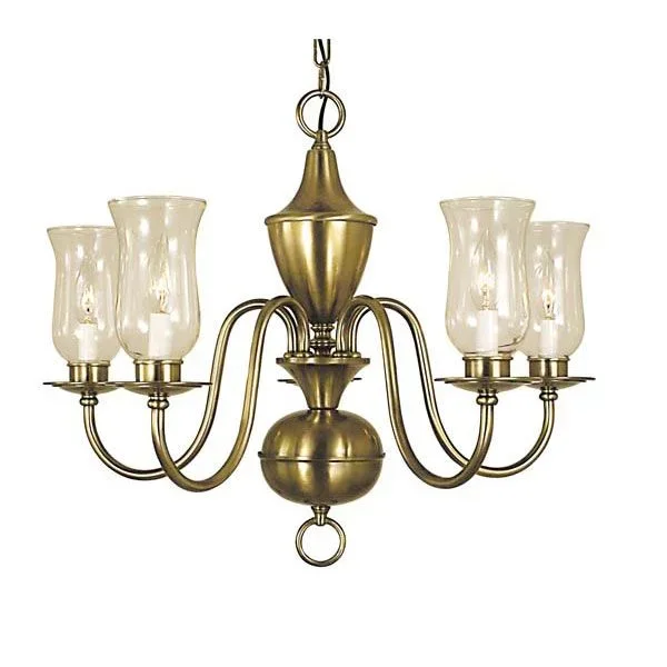 Framburg 2545 Jamestown 5-Light Dining Chandelier