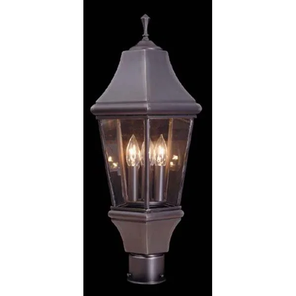 Framburg 8741 Normandy 3-Light Exterior Post Mount