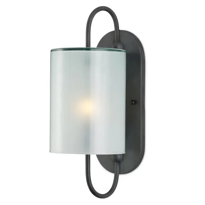 Glacier Bronze Wall Sconce – Antique Bronze/Frosted White5800-0023
