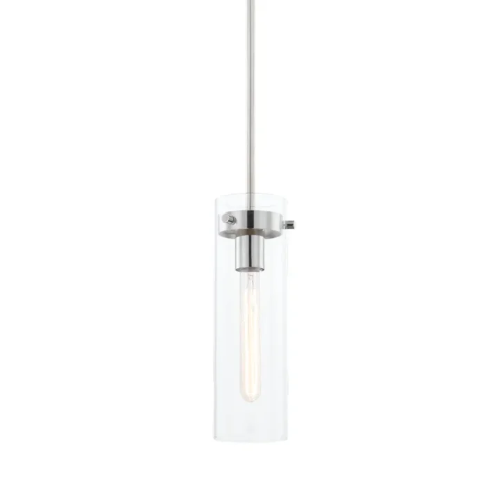 Haisley 1-Light Pendant in Polished Nickel 9L x 4W x 13HH756701S-PN