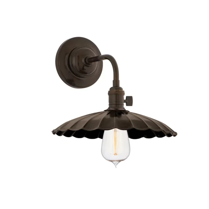 Heirloom 1-Light Wall Sconce in Old Bronze 10L x 10W x 8.5H8000-OB-MS3
