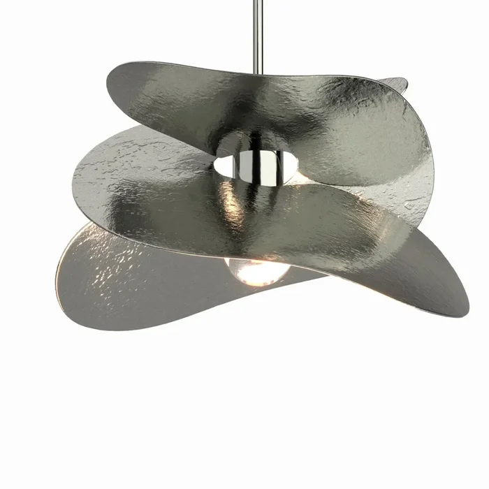 Hibiscus Small Pendant 1-Light in Sterling139450-SKT-MULT-85