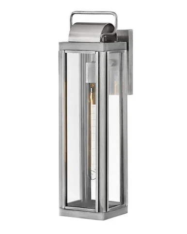 Hinkley Sag Harbor LED Wall Mount in Antique Brushed Aluminum – 2845AL-LL