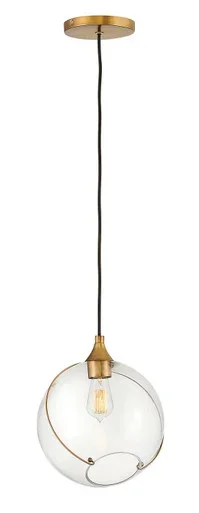 Hinkley Skye LED Pendant in Heritage Brass – 30303HBR