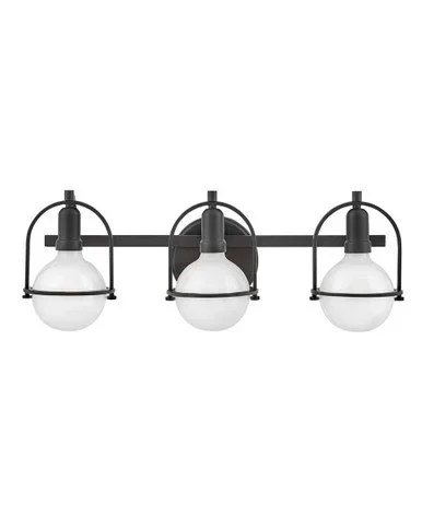 Hinkley Somerset LED Vanity in Black – 53773BK